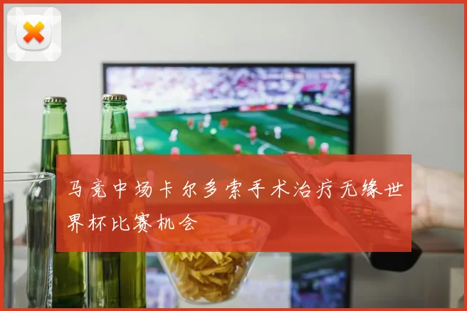 马竞中场卡尔多索手术治疗无缘世界杯比赛机会